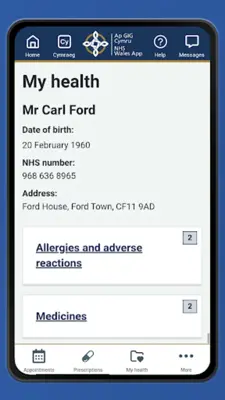 NHS Wales App android App screenshot 10