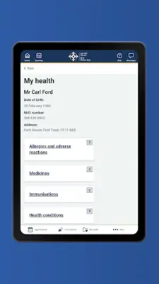 NHS Wales App android App screenshot 2