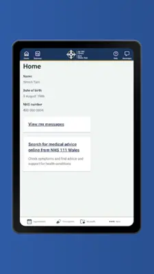 NHS Wales App android App screenshot 4