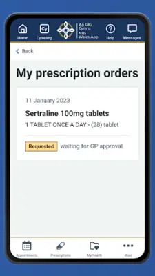 NHS Wales App android App screenshot 8